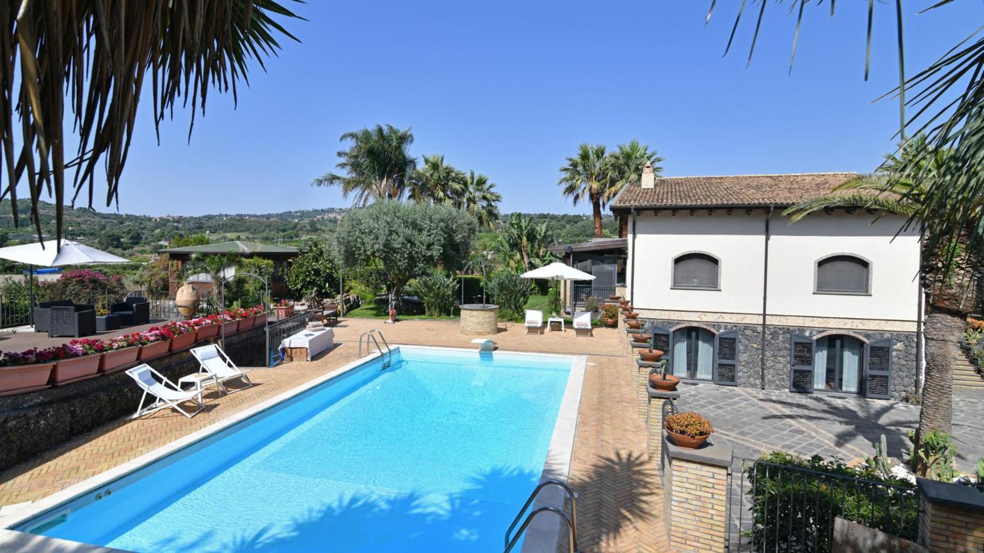 Villa Biddizza Acireale Luaran gambar
